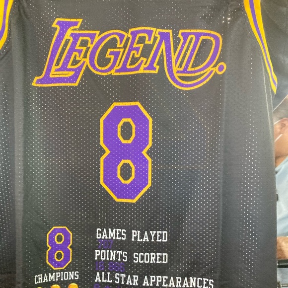 Retirement Ceremony Kobe Retirement Jersey Game Kobe Bryant